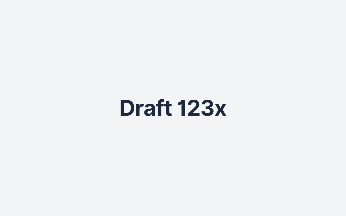Draft 123x